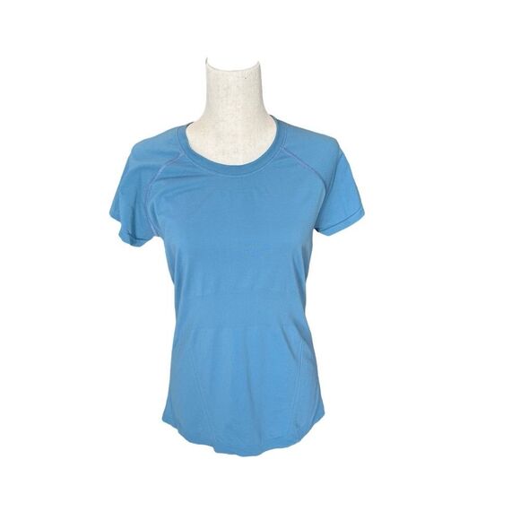 Womens Performance Outdoor Work-Out Tee 5.11 or Athleta? Blue Size Med - Picture 10 of 10